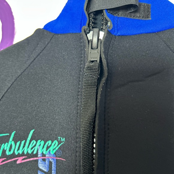 Turbulence Stearns Women’s Wetsuit- Black and Blue size L Preowned - Picture 7 of 11